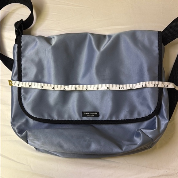 Kate Spade Blue and Black Messenger Bag with Adjustable Strap - Picture 5 of 10